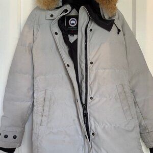 Canada Goose Shelburne Parka - Women's XS Silverbirch  (Rare Color!)